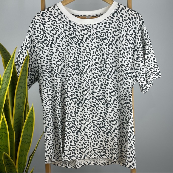 Cotton on Body Leopard Print T -Size M -Never Worn